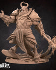 Fire Hellion - Iconic Monsters - 3d Printed Miniature sculpted by Bite the Bullet