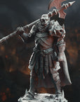 Trenon the Chainbreaker, Orc Hero - 3d Printed Miniature Sculpted by DM Stash