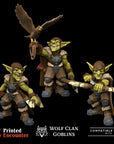 Elite Heavy Shooters (Pack of 3) - Wolf Clan Goblins - 3d Printed Miniature by Printed Encounter
