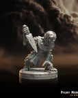 Pygmy Mummies - 3d Printed Miniature Sculpted by Crippled God Foundry