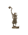 Dark Forest Sage - Army of Darkness: Dark Elves - 3d Printed Miniature Sculpted by Monolith Arts