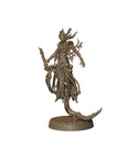 Dark Forest Sage - Army of Darkness: Dark Elves - 3d Printed Miniature Sculpted by Monolith Arts