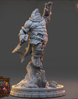Nymor Spineslick - The Selachians of the Undertow (Sharkfolk) - 3d Printed Miniature sculpted by Daybreak Miniatures