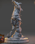 Nymor Spineslick - The Selachians of the Undertow (Sharkfolk) - 3d Printed Miniature sculpted by Daybreak Miniatures