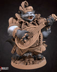 Foxfolk Bard - 3d Printed Miniature sculpted by Bite the Bullet