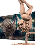 Spider Trainer Contortionist - Horror Circus - 3d Printed Miniature sculpted by Bite the Bullet
