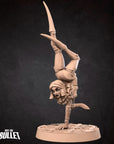 Spider Trainer Contortionist - Horror Circus - 3d Printed Miniature sculpted by Bite the Bullet