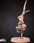 Spider Trainer Contortionist - Horror Circus - 3d Printed Miniature sculpted by Bite the Bullet