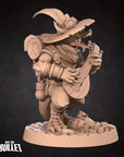 Kobold Bard - Kobold DND - 3d Printed Miniature sculpted by Bite the Bullet