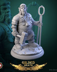 Sons of the Shining Forge - Gilded Wrath - 3d Printed Miniature Sculpted by White Werewolf Tavern