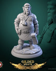 Sons of the Shining Forge - Gilded Wrath - 3d Printed Miniature Sculpted by White Werewolf Tavern
