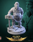 Sons of the Shining Forge - Gilded Wrath - 3d Printed Miniature Sculpted by White Werewolf Tavern