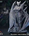 Valicent the Eternal Queen - Beast of Stragovia - 3d Printed Miniature Sculpted by Mammoth Factory
