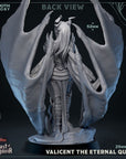 Valicent the Eternal Queen - Beast of Stragovia - 3d Printed Miniature Sculpted by Mammoth Factory