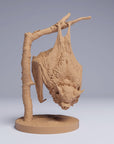 Kitti's Hog-Nosed (Bumblebee) Bat - 3d Printed 1:1 Scale Miniature Sculpted by Animal Den