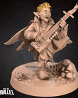 Pixie Bard - Pixies - 3d Printed Miniature sculpted by Bite the Bullet