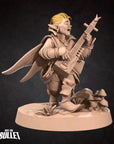 Pixie Bard - Pixies - 3d Printed Miniature sculpted by Bite the Bullet