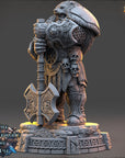 Alaric “Black Bear” Cranash - Descendants of Tyr - 3d Printed Miniature sculpted by Daybreak Miniatures