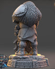 Alaric “Black Bear” Cranash - Descendants of Tyr - 3d Printed Miniature sculpted by Daybreak Miniatures