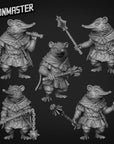 Combat Shrews - 3d Printed Miniature Sculpted by Goon Master Games