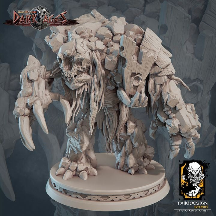 Elementals - 3d Printed Miniature Sculpted by Txiki Design Studio