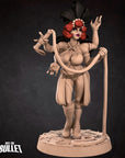 Louise, Madame Whip - Horror Circus - 3d Printed Miniature sculpted by Bite the Bullet