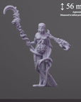 Crab Cult Priestess - 3d Printed Miniature by OshounaMinis