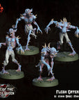 Flesh Eaters - 3d Printed Miniature Sculpted by Crippled God Foundry
