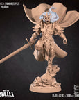 Vampire Paladin - Vampires - 3d Printed Miniature sculpted by Bite the Bullet