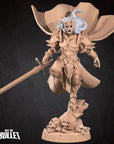 Vampire Paladin - Vampires - 3d Printed Miniature sculpted by Bite the Bullet