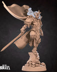 Vampire Paladin - Vampires - 3d Printed Miniature sculpted by Bite the Bullet