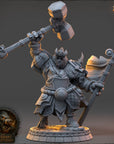 Sarnath Gloomhide - The Covenant of Blackthorn (Boarfolk) - 3d Printed Miniature sculpted by Daybreak Miniatures