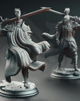 Lothar the Black, Knight of the Dusk - 3d Printed Miniature Sculpted by DM Stash
