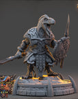 Rand Veloz - Anthrosaurs of Triju - 3d Printed Miniature sculpted by Daybreak Miniatures