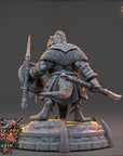 Rand Veloz - Anthrosaurs of Triju - 3d Printed Miniature sculpted by Daybreak Miniatures