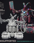 Grinder, Bhaal Machine - Godly Avatars - 3d Printed Miniature Sculpted by Printed Obsession