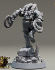 King Glaive - Kings of Karmaaz (Lionfolk) - 3d Printed Miniature sculpted by Daybreak Miniatures