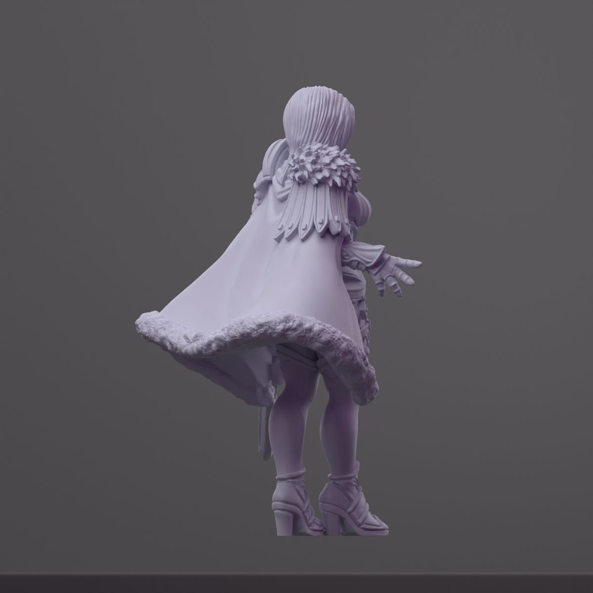 Leanne - Order of the Iron Lily - 3d Printed Miniature Sculpted by RN Estudio