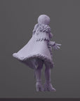 Leanne - Order of the Iron Lily - 3d Printed Miniature Sculpted by RN Estudio