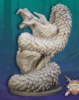 Bramble Viper - Brambleheart - 3d Printed Miniature sculpted by Kraken Games Lab