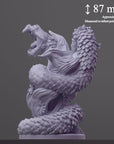 Bramble Viper - Brambleheart - 3d Printed Miniature sculpted by Kraken Games Lab