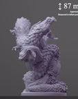 Bramble Viper - Brambleheart - 3d Printed Miniature sculpted by Kraken Games Lab