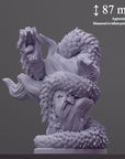 Bramble Viper - Brambleheart - 3d Printed Miniature sculpted by Kraken Games Lab