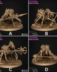 Arachlayn Truebreed - Arachlayn Underbrood - 3d Printed Miniature Sculpted by Battle Yak Miniatures