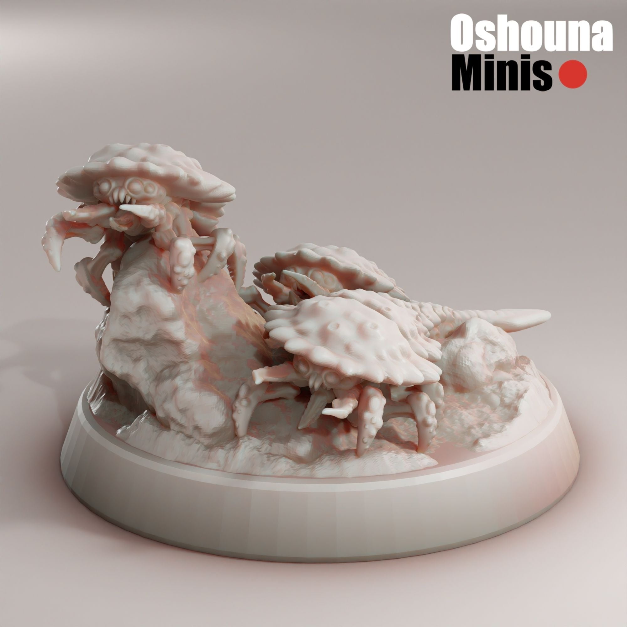Alien Swarms - Deep Hive - 3d Printed Miniature by OshounaMinis