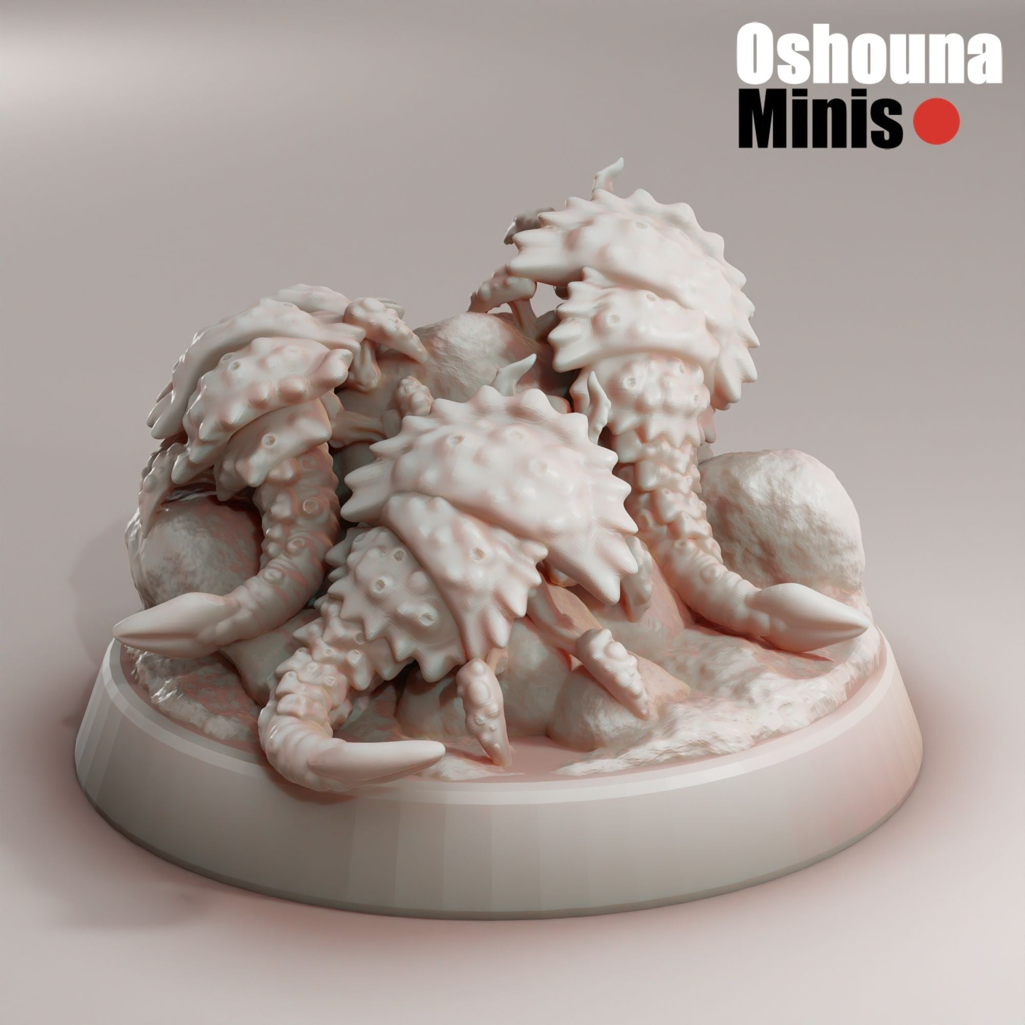 Alien Swarms - Deep Hive - 3d Printed Miniature by OshounaMinis