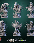 Phantom Waltzers - Through the Crooked Mirror - 3d Printed Miniature Sculpted by White Werewolf Tavern