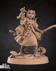 Human Summoner - Iconic Heroes - 3d Printed Miniature sculpted by Bite the Bullet