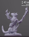 Inferno Salamancer - Brambleheart - 3d Printed Miniature sculpted by Kraken Games Lab