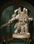 Dwarf Lords - Army of Chaos Dwarfs- 3d Printed Miniature Sculpted by Monolith Arts